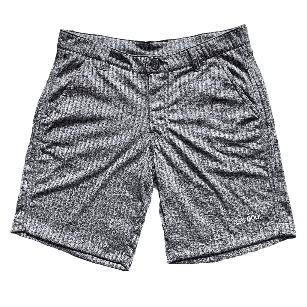 MS-026A || Men's Short Grey and Purple with Two Side Pocket - Tori